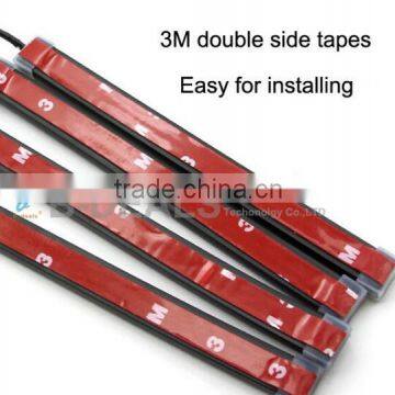 New Car 12V 9INCH multi- Color Led Strip IR remote Sound Controll Car Internal Interior Atmosphere Light