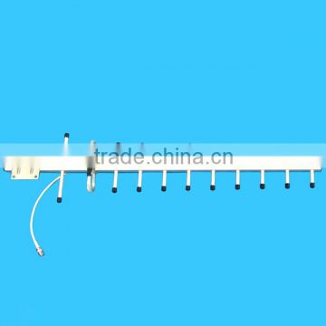 Antenna Manufacturer 890 - 960 MHz 12dBi anodized Aluminum high gain 900MHz ISM/GSM/CDMA/RFID yagi outdoor antenna