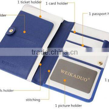 Best Design Passport Holder, Customized Passport Holder With Button