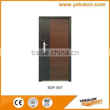 Yekalon SDF-007 Frosted heat transfer security stainless steel door