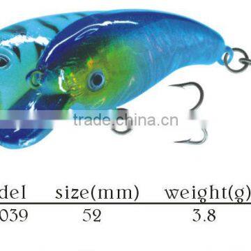 fishing tackle minnow wobble bait lure