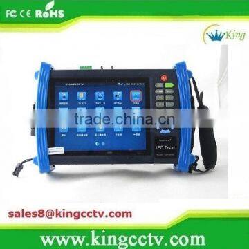 wifi ipc ptz tester lcd cctv security tester IP ptz camera tester 7 inch touch screen HK-TM806IPC