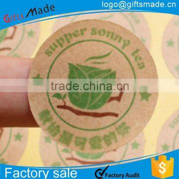 Food Package Sticker Label/colorful Round Dot Label Sticker photo-6