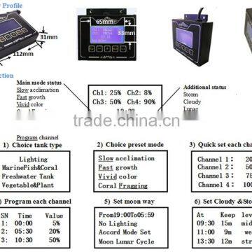 High Power Fish Light Programmable Led Aquarium Lighting photo-3