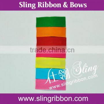 hot sale grosgrain ribbon covered snap clip