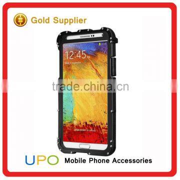 [UPO] New Arrival Armor King Metal Tempered Glass Phone Case for Samsung Galaxy Note 3