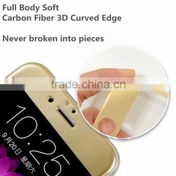 Hot Sale for Iphone 6s Plus 3d Curved Edge Full Body Tempered Glass Screen Protector Film Guard