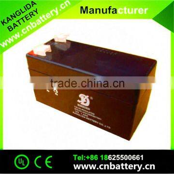 12v 1.3ah high performance gel battery lead acid battery with best price