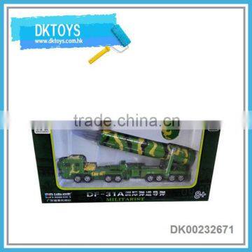 Military toy 1:64 die cast Intercontinental missile launcher toys