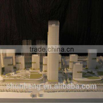 Plastic Material City business scale model maker