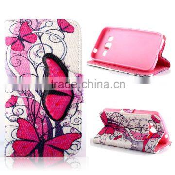 3d sublimation butterfly printing phone case most popular in 2015 for Samsung G360