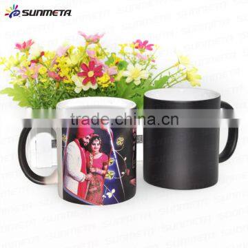 11OZ Sublimation Color Change Mugs For Heat Transfer Printing (SKB05) photo-3