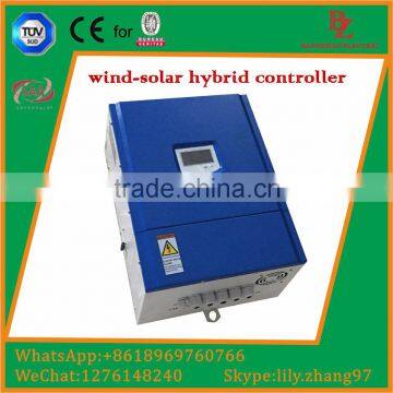 Competitive price wind-solar hybrid system battery charger with LCD display