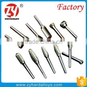 YG8 grade virgin material dental tungsten carbide burs, dental cemented carbide burs