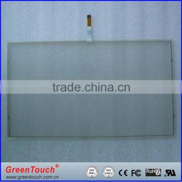 23 inch 4 wire resistive touch screen panel with USB or RS232 interface