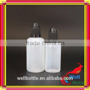 childproof cap 5ml 10ml 15ml PE plastic dropper bottles with plastic squeeze bottles for e liquid