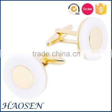 Stock Fashionable Gold Plating Stone Single Cuff Cufflinks