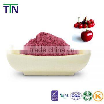 TTN Vacuum Freeze Dried Cherry Powder Natural Green Safe Delicous Food With Advanced Technology Of The World