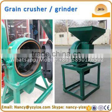 Industrial corn hammer crusher mill for sale / mini grain maize crushing machine