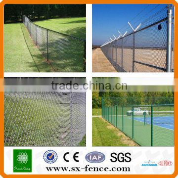 Decorative 6ft chain link fencing, plastic lattice fence