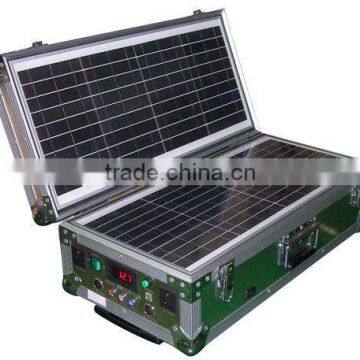 Protable 40w home solar power system