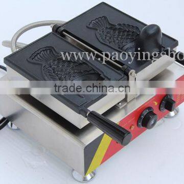 Commercial Use Non-stick 110v 220v Electric 1pc Ice Cream Taiyaki Fish Waffle Baker photo-2