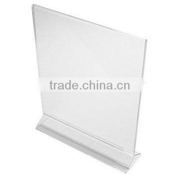 Thick Acrylic Vertical Sign Holder, Ad Frames 8.5 x 11 - Pack of 6(AF-B-0226)
