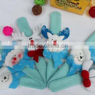 2014 Christmas Gifts Slap Christmas Bracelets Wholesale, Promotional Christmas Gift