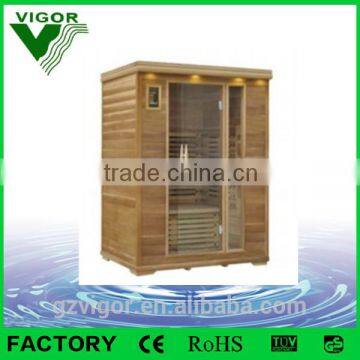 Factory two persons mini sauna and steam room