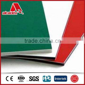 aluminium composite panel solid colour PVDF coated acp