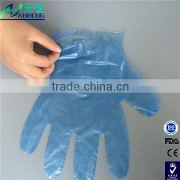 LDPE HDPE disposable PE gloves for medical using