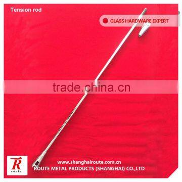 Route stainless steel tension rod