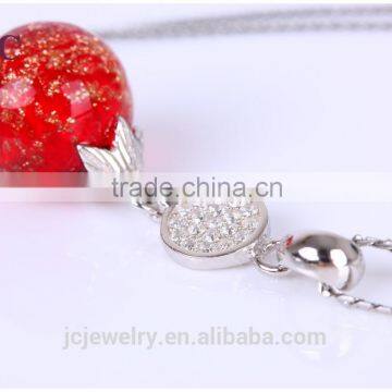 Women Fancy Fashion Silver Jewelry Sets Pendant Necklace Earrings Sets