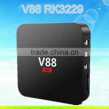 V88 2016 the best hot selling quad corer Kodi 16.0 Android 5.1 TV box