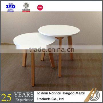 Round MDF cafe table living room table