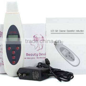 Portable Ultrasonic Facial Cleaner Face Care Tool LCD Digital Acne Removal Skin Cleaning Ultrasound Peeling Spa Beauty