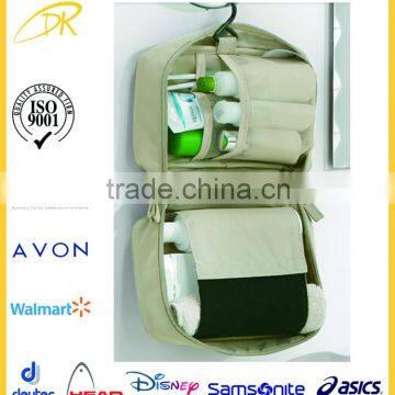 2015 New outdoor hanging wash bag, wholesale travel hotel toiletry kit