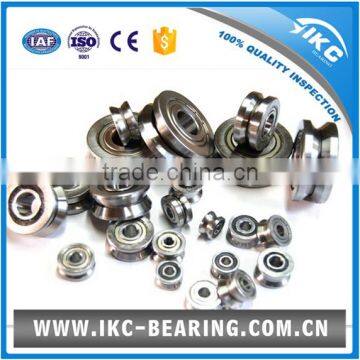 RM2-2RS/ZZ 3/8" V-Groove Guide ball Bearing , v groove wheels, v groove bearing, track roller bearing