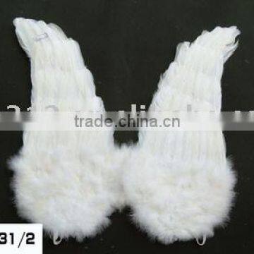 Fashional Feather Wing-white