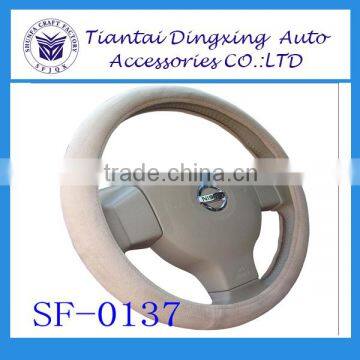 Confortable Feel Warm Microfiber four season Steering Wheel Covers for bus