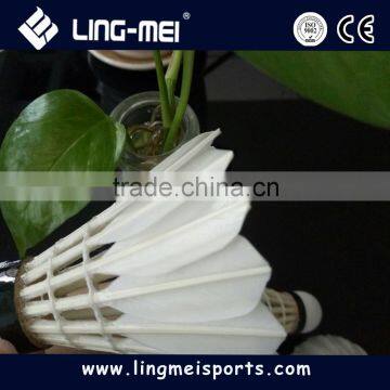 Grade one cigu duck feather badminton yangyang quality saleable in korea with factory price