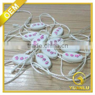 Plastic Garment string seal tags