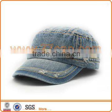 Jean Military Caps with customed logo for sale