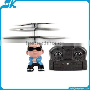 FY320 rc flying Gangnam style psy toy with music