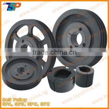 Casting,Forging iron V- grooved Belt Pulley,taper bore pulleys (SPA, SPB, SPC, SPZ)