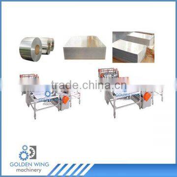 Automatic Tinplate Sheet Duplex Slitter Shearing Machine to Make Food Beverage Can