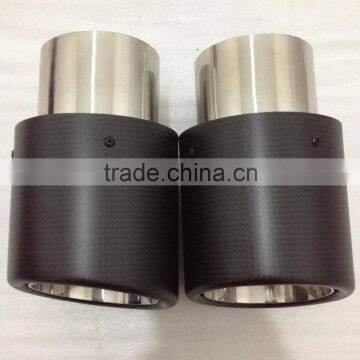 2015 New Carbon Fiber exhaust Tip With Factory Price Chinese Wholesale