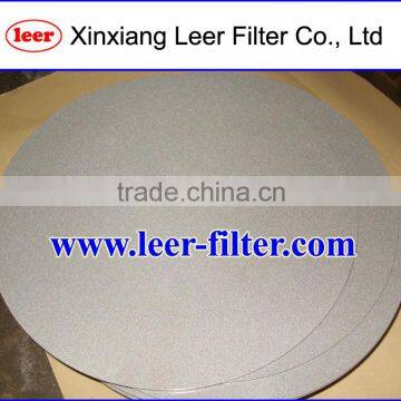 Porous Sintered Titanium Powder Disc Filter