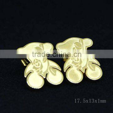 bear shape stud earrings for ladies