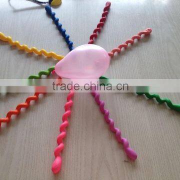 2016 funny party customized design spiral balloon/Screw balloon